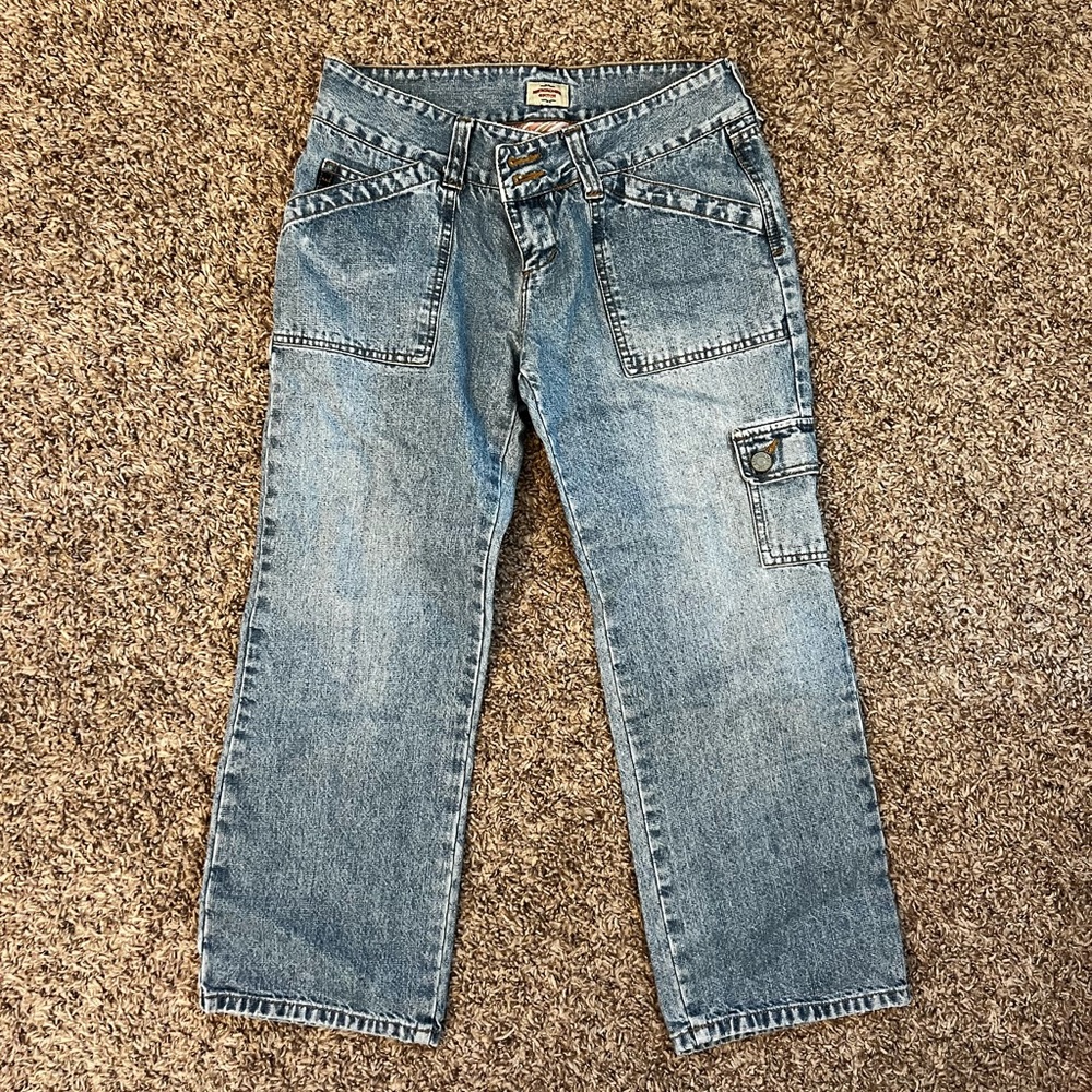 Vintage Abercrombie Crop Jeans